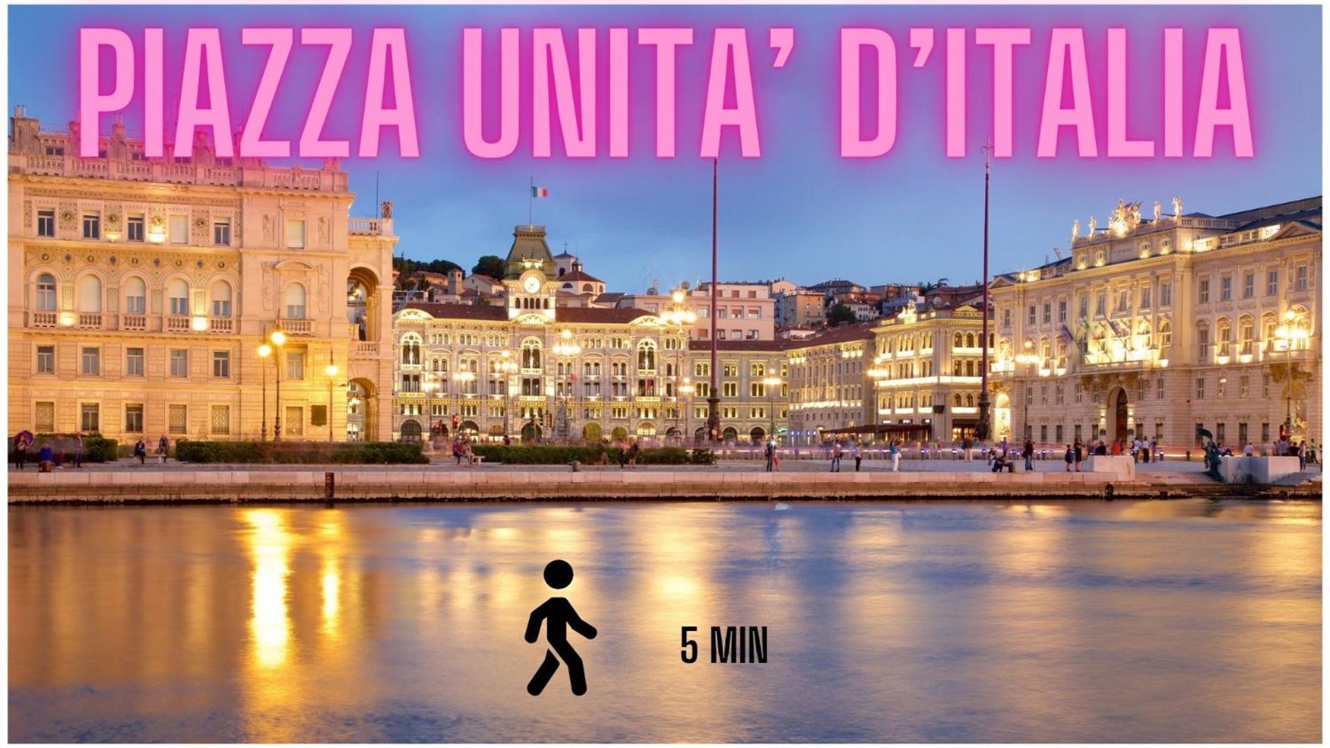 Piazza Unita D'Italia - Jr Suite Con Ac - Wi Fi - Park Convenzionato ترييستي المظهر الخارجي الصورة